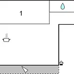One-bedroom In アパート