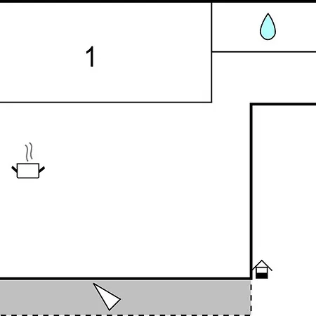 One-bedroom In 公寓